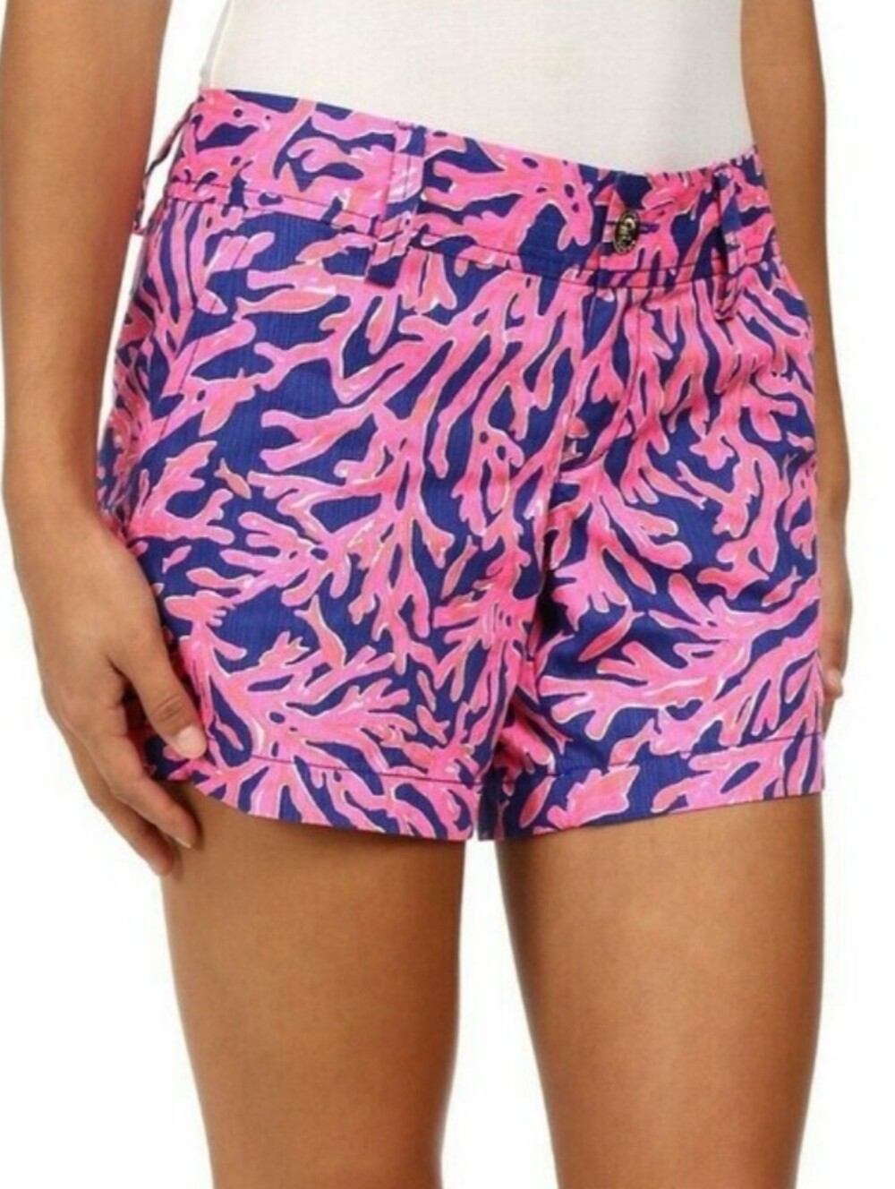 Lilly Pulitzer Callahan Pink Coral Shorts